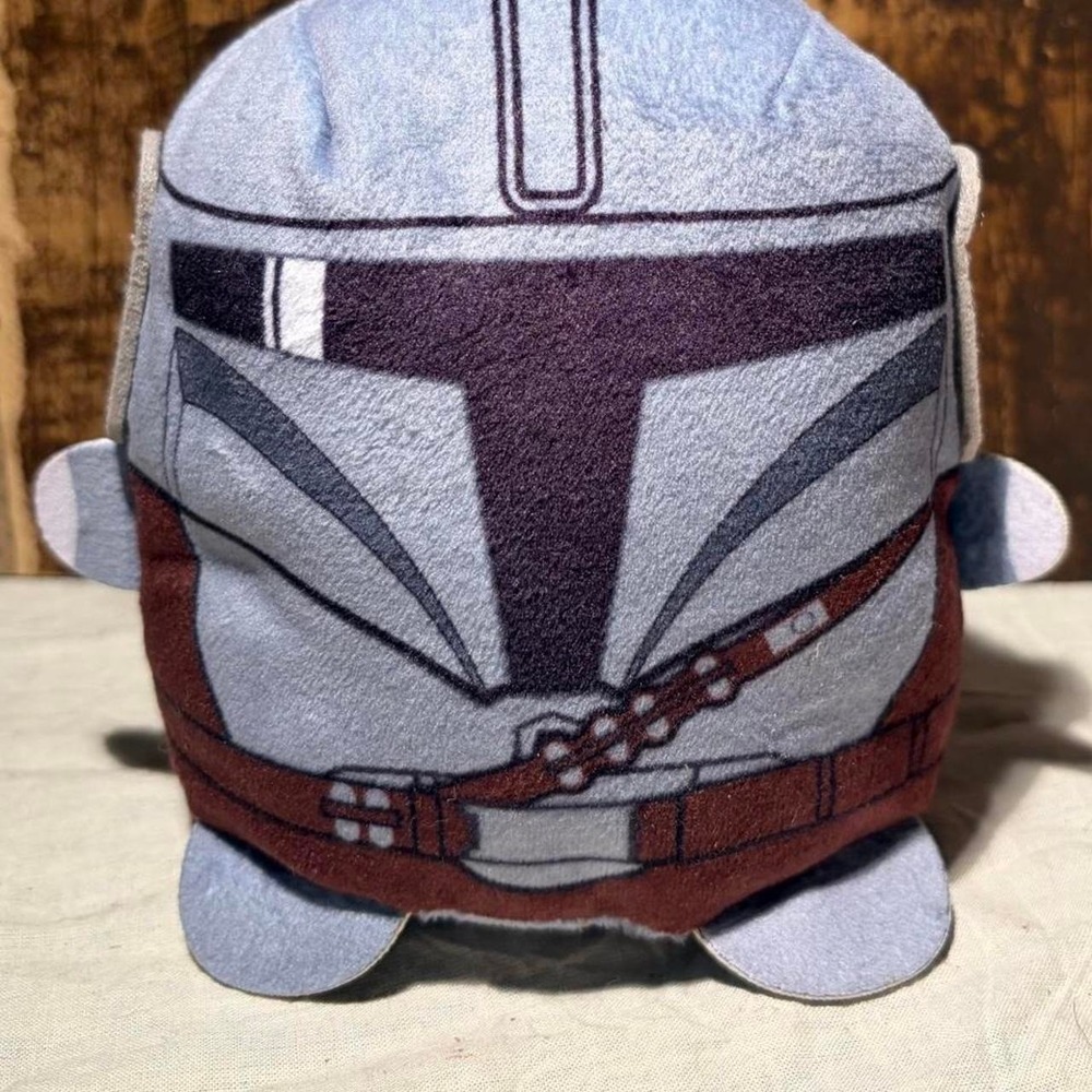 Star Wars Mandalorian Boba Fett plush toy pre-owned